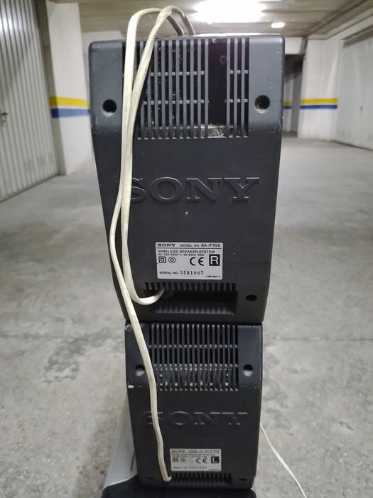 Colunas Sony antigas