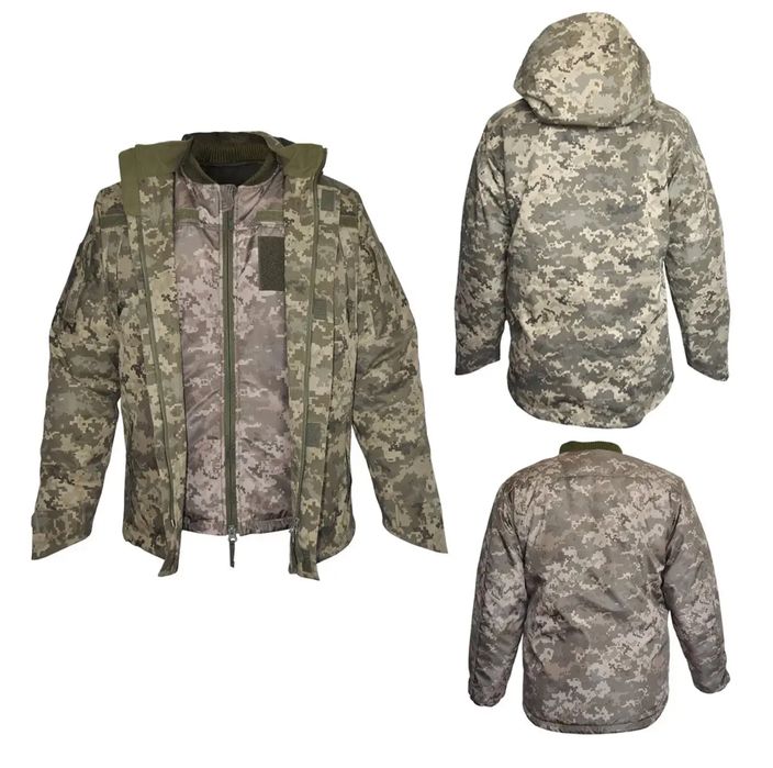 Бушлат статутний подвійний 62/5  можна носити окремо