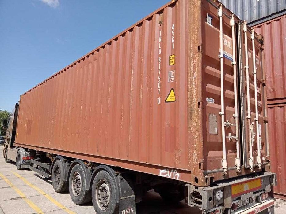Używane kontenery magazynowe 40 HC - 12 metrów - Dobry stan - MP