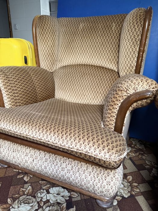 Sofa com duas poltronas