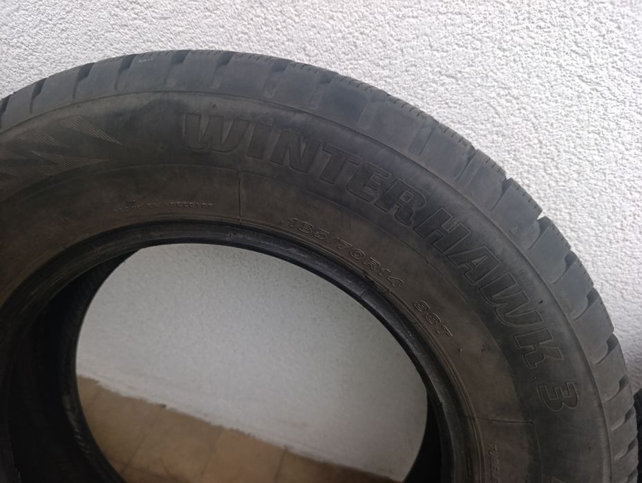 Opony 4 x 185/70/14Firestine Winter Hawk 3 zimowe