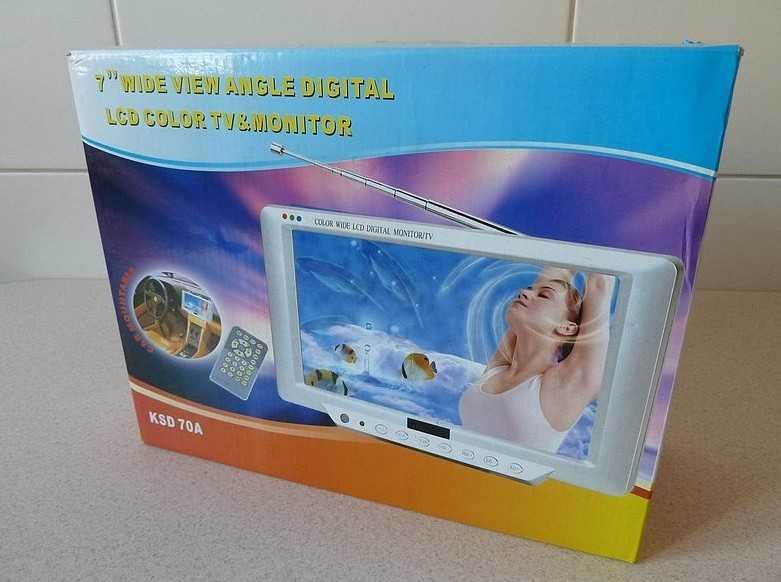 TV & MONITOR, 7" LCD Color.