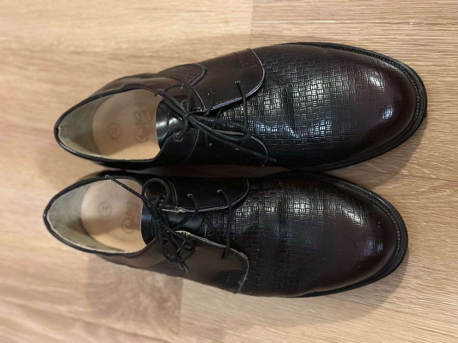 Buty półbuty męskie wiązane Perlak 44