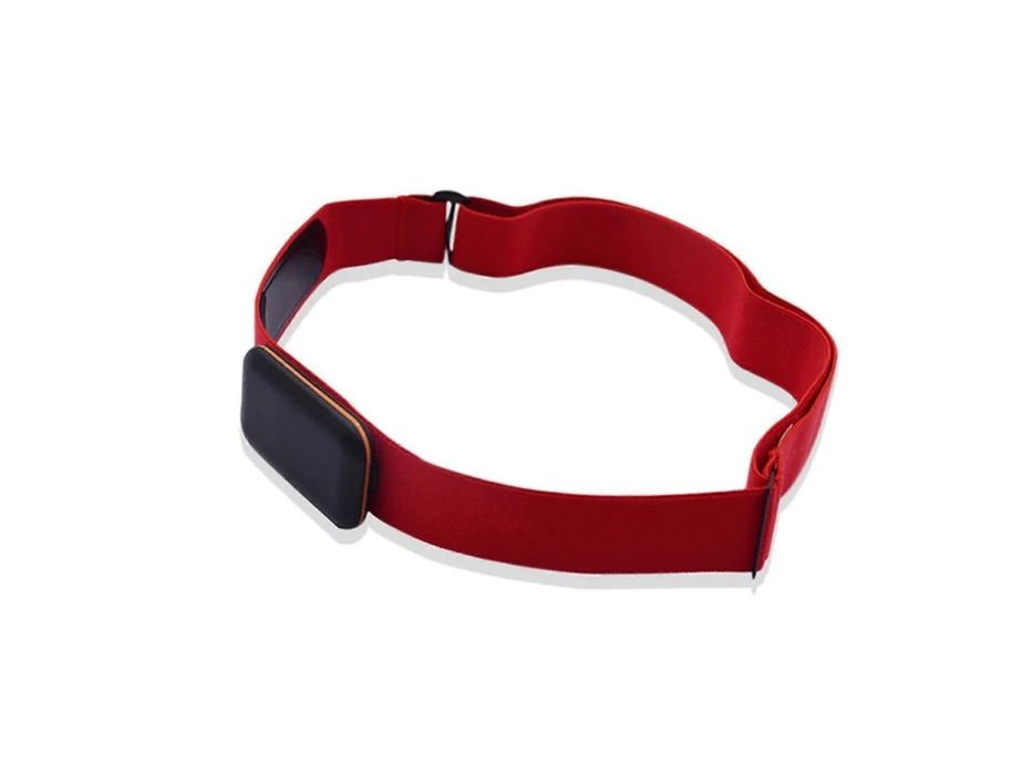 Fita vermelha HRM compativel com Garmin e outros