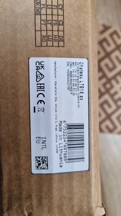 Mikrotik chateau lte 18 ax