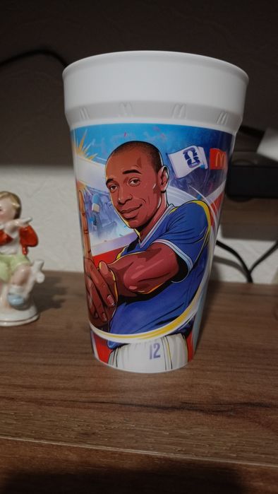 Стакан McDonald's fifa world cup Тьєррі Анрі