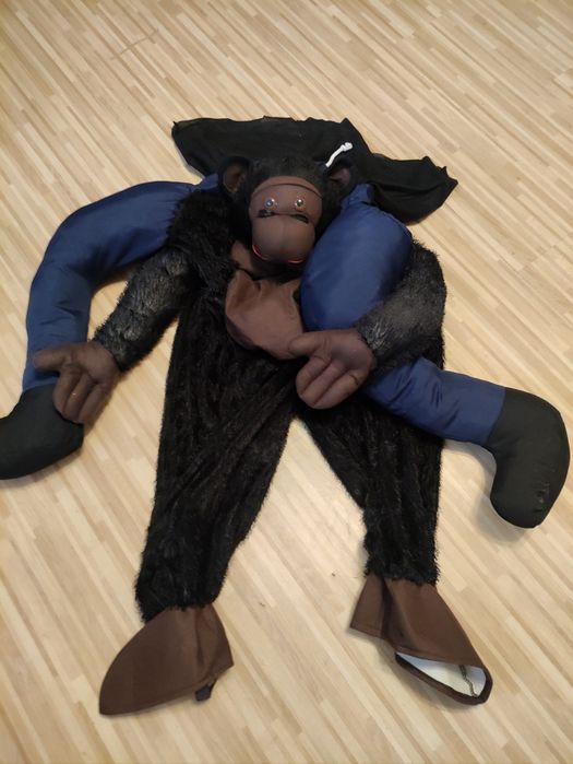 Strój przebranie małpa L