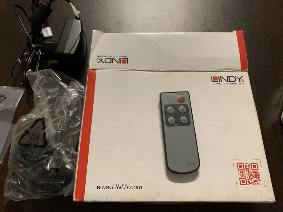 Lindy 4x1 Optical/Toslink Switch64750941656065122