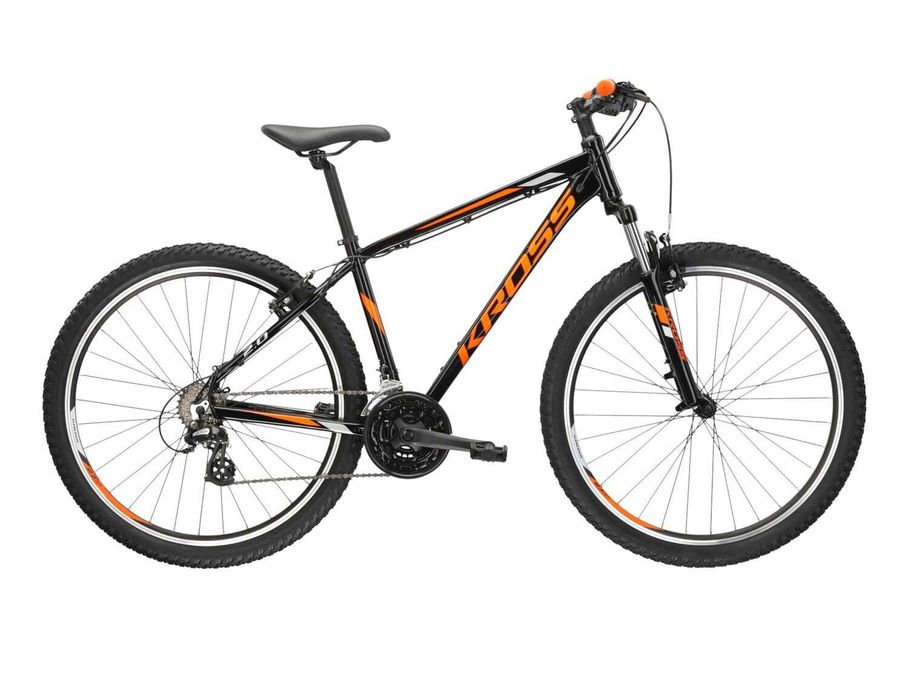 Kross Hexagon 2.0 27,5" czarno-pomarańczowy