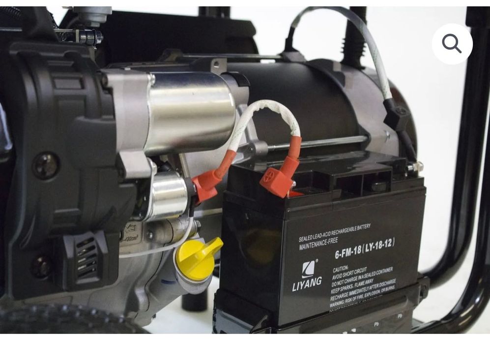 Генератор бензин 7 кВ Hyundai