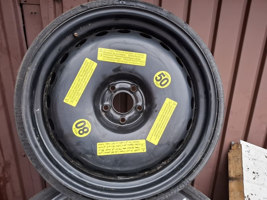 Nowe Koło Dojazdowe Dojazdowka Audi A4 B8 A5 8T A6 C7 4G 195 50 R20 98