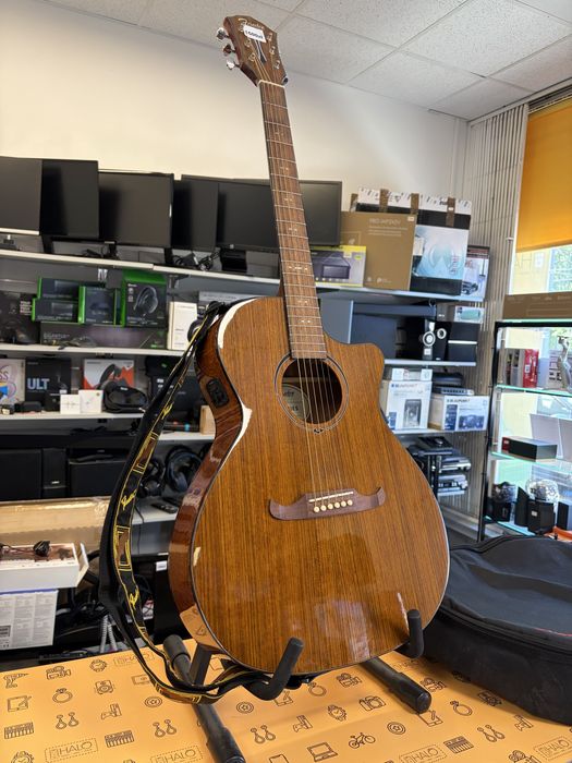 Jak Nowa Gitara Fender FA-345CE Auditorium, pasek + pokrowiec, HALOgsm