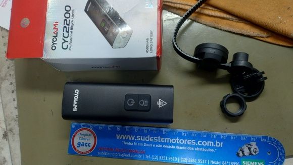 Велофонарь павербанк 4500mah