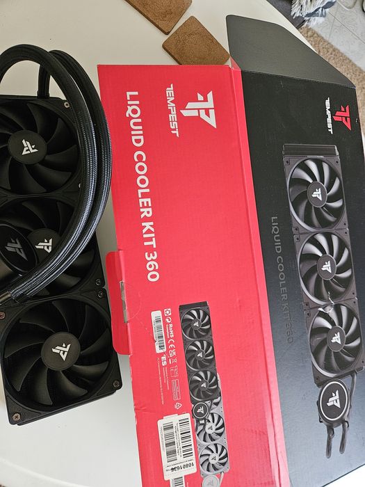 Kit de refrigeração  Liquid Cooler Tempest 360mm Preto