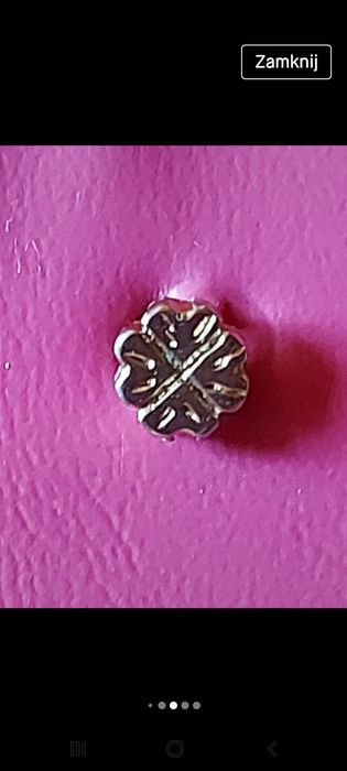 jeden kolczyk damski sztyft NOWY