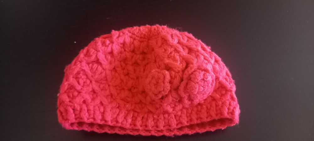 Śliczna czapka / beret dla dziewczynki 12mc-2 Mini Mode