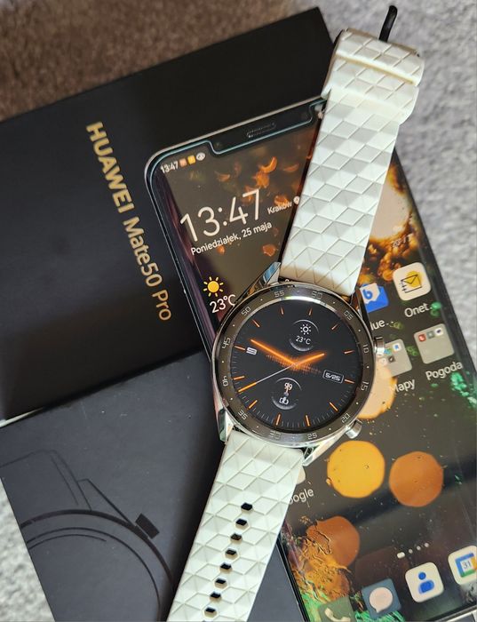 Huawei Mate 50 Pro 8/256G +Watch GT+ 4 etui