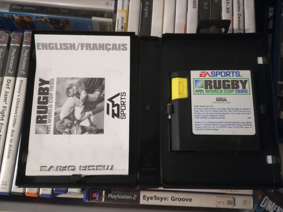 Rugby world cup 1995 sega mega drive