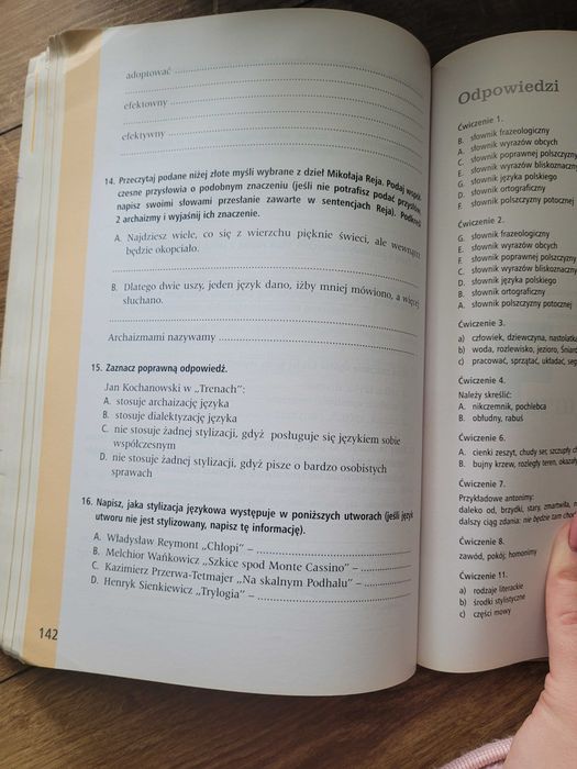 Podręcznik do j. Polskiego Gramatyka i stylistyka