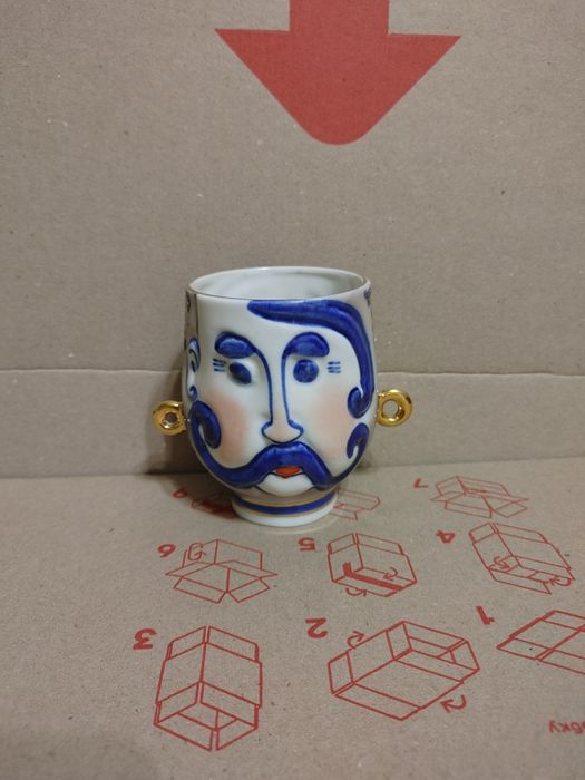 Ваза Карась Трегубова Коростень фарфор СССР Ваза порцелянова Коростень