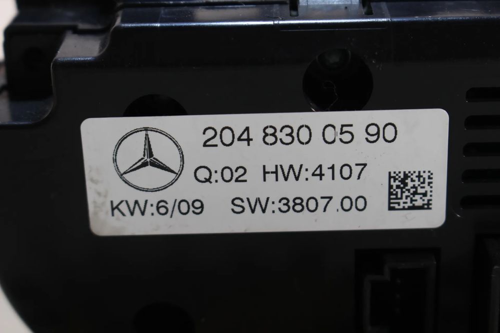 Comando chauffage / sofagem MERCEDES-BENZ Classe C (W204)