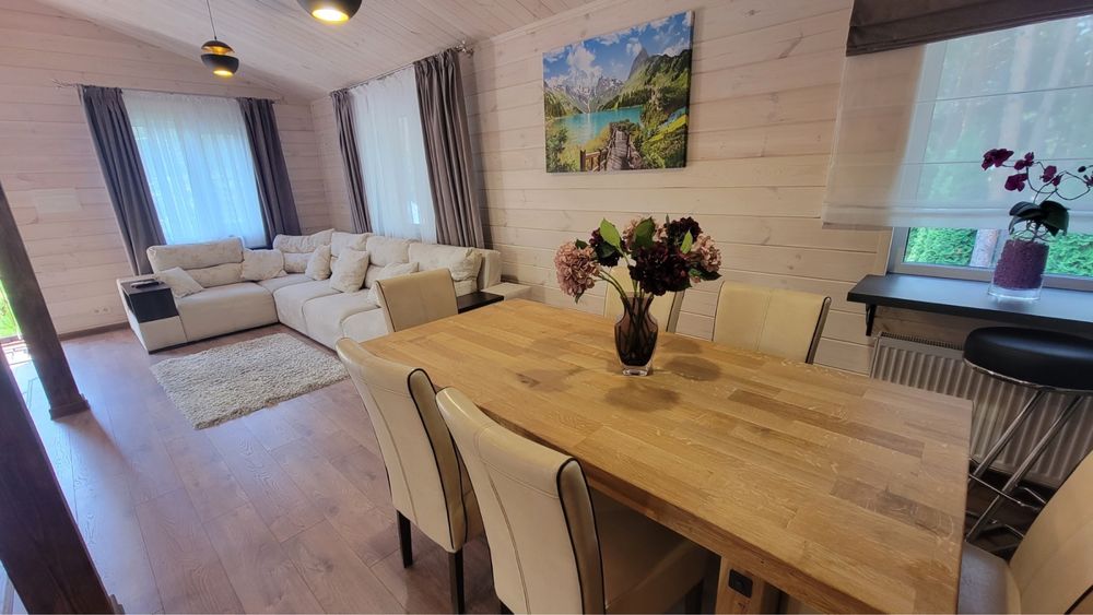 Оренда будинку подобово. Басейн. Чан  Лес  Баня  Сапы  Каякі