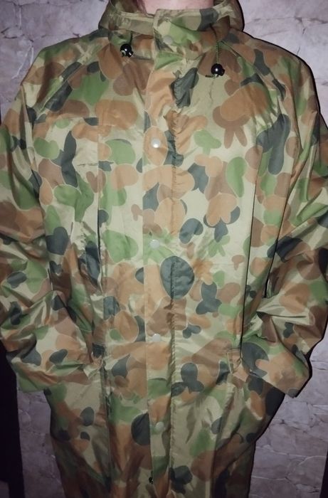 Przeciwdeszczowa wojskowa kurtka armii australijskiej camo auscam XL 1