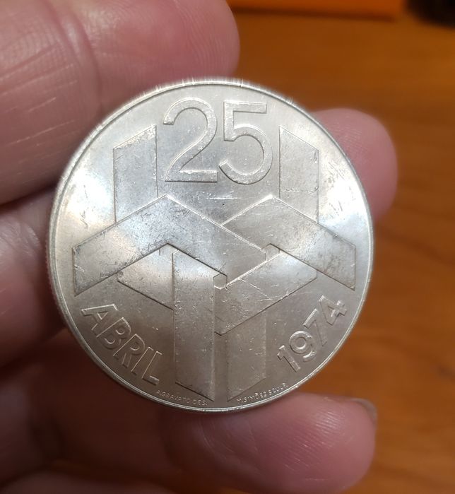 Moeda de 250 escudos - prata