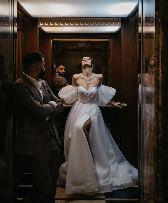 Весільне плаття біле