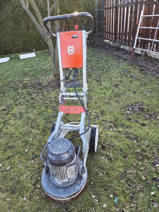 Husqvarna szlifierka do betonu lastryka mikrocementu PG 400 diamenty