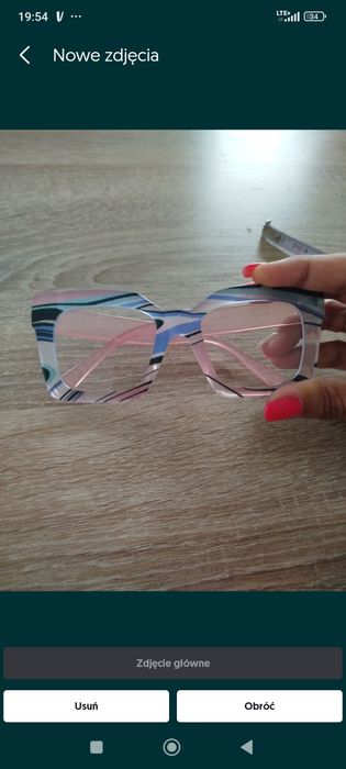 Oprawki zerówki bal przebierańców dodatek pastelowe