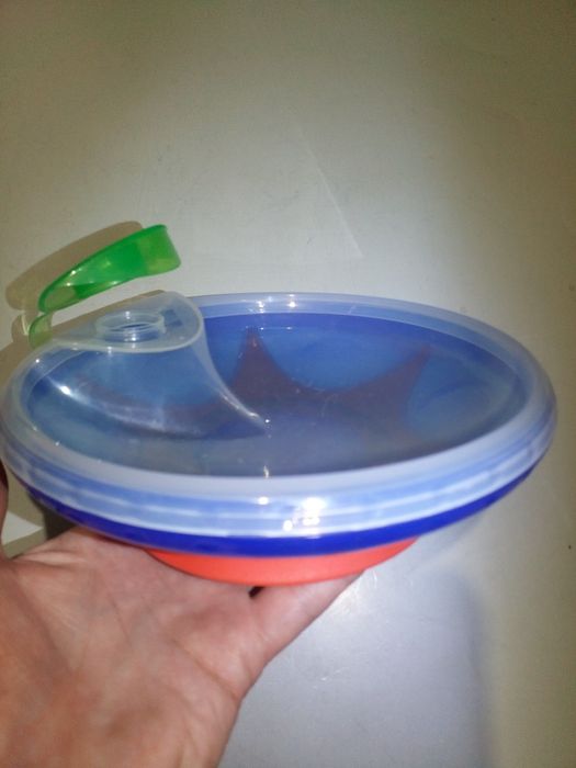 Детская термотарелка для еды