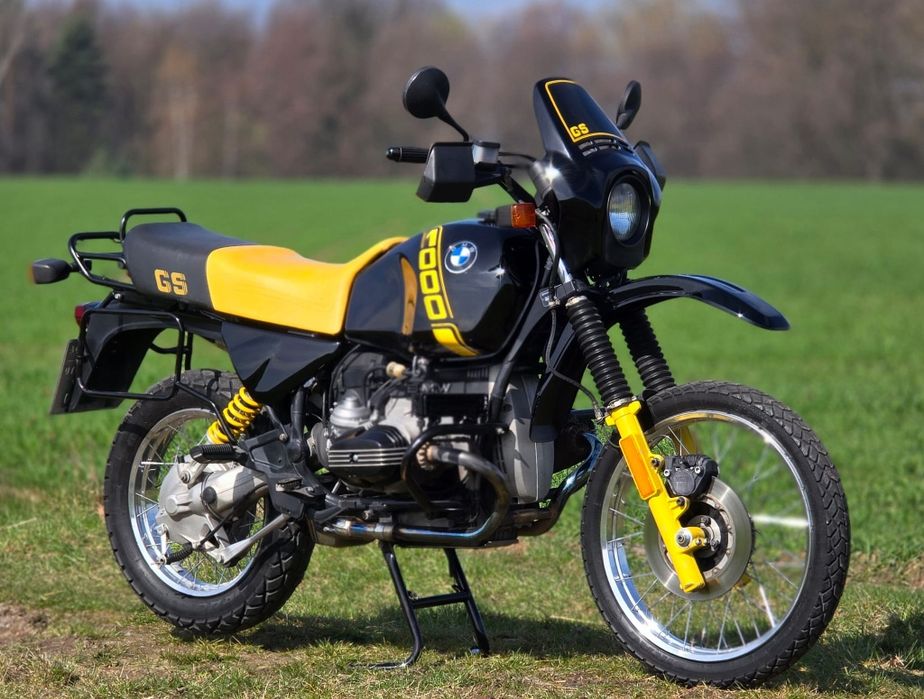 BMW R100 GS piękny youngtimer pierwszy właściciel kufry R 100 80