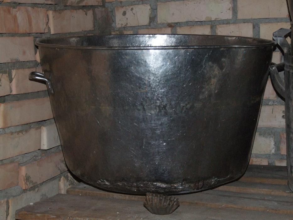 Дежа из нержавейки с ручками