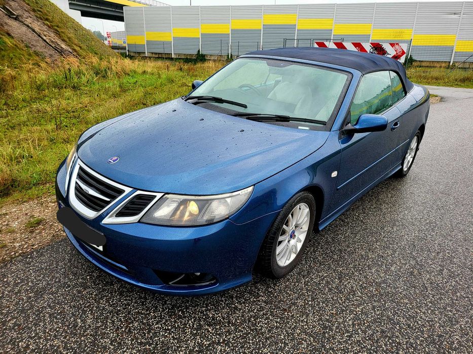 Saab 9-3 1.9 TID CABRIO automat klima alu skóra ANGLIK zar.w Polsce