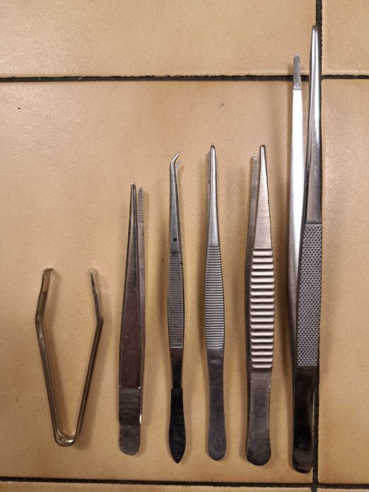 Pęseta, pinceta chirurgiczna różne wykonania do celów majsterkowania