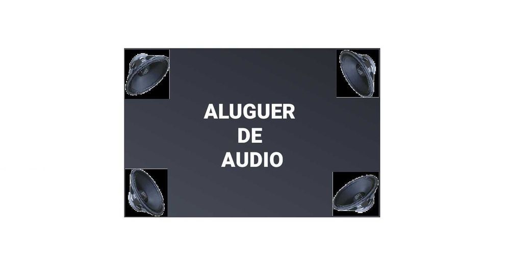 Aluguer de Audio