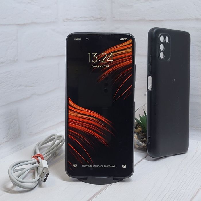 Продам телефон Poco M3 4+1/64Gb NFC в гарному стані
