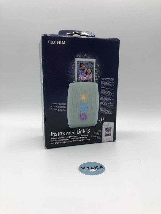 Фотопринтер Fujifilm Instax Mini Link 3 (КАРТРИДЖ У ПОДАРУНОК!)
