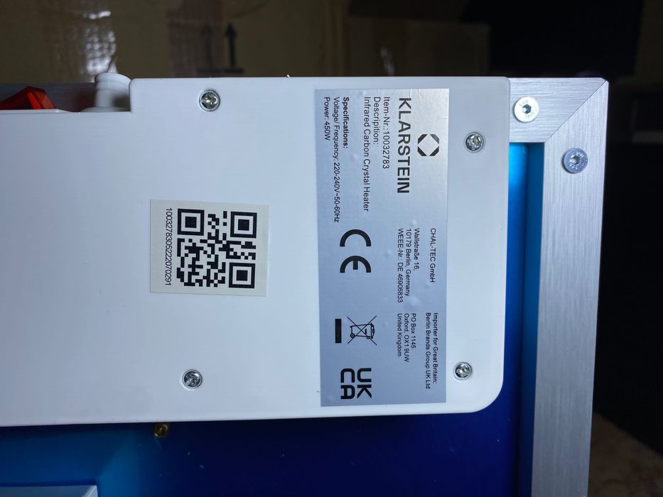 Інфрачервоний обігрівач Klarstein Wonderwall Smart