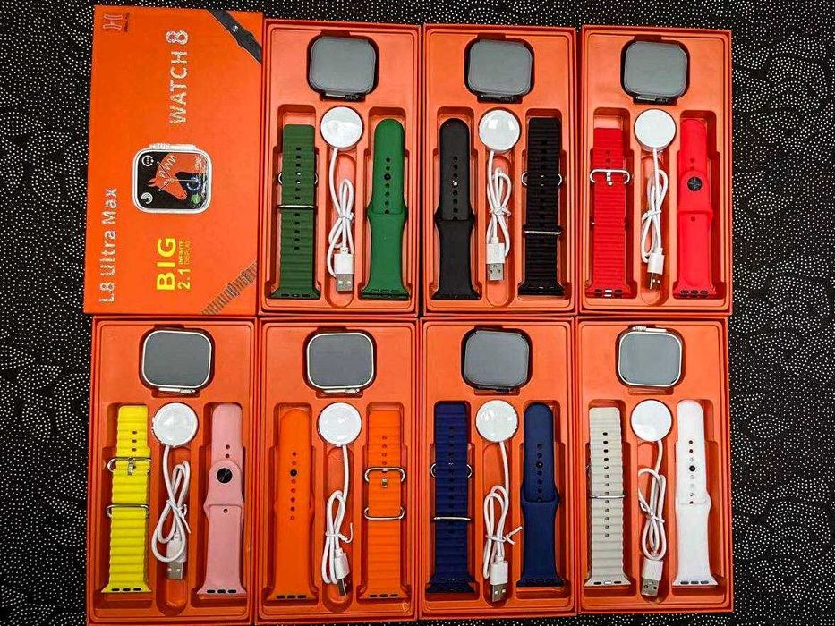 Смар часы L8 Ultra Max 49 mm Apple Watch! AMOLED