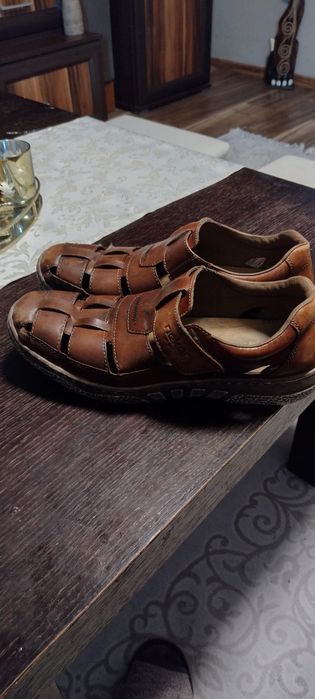 Buty skórzane RIEKER 46
