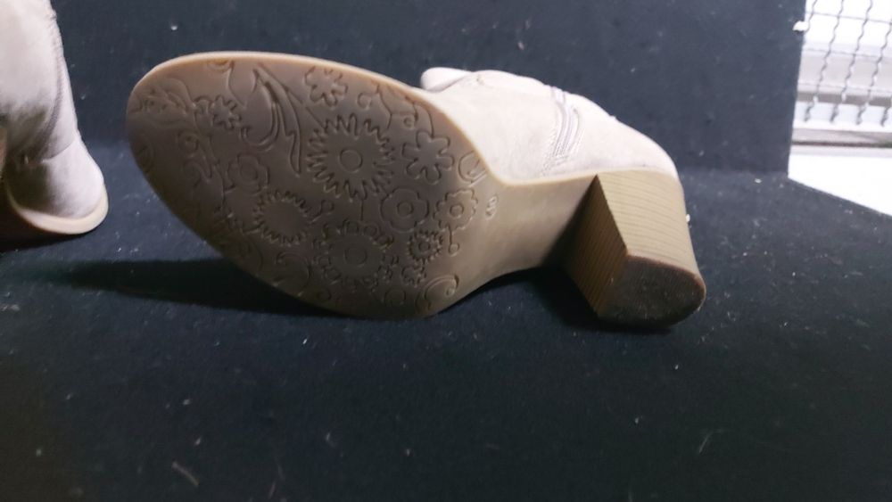 Buty damskie Botki rozmiar 40 zamszowe