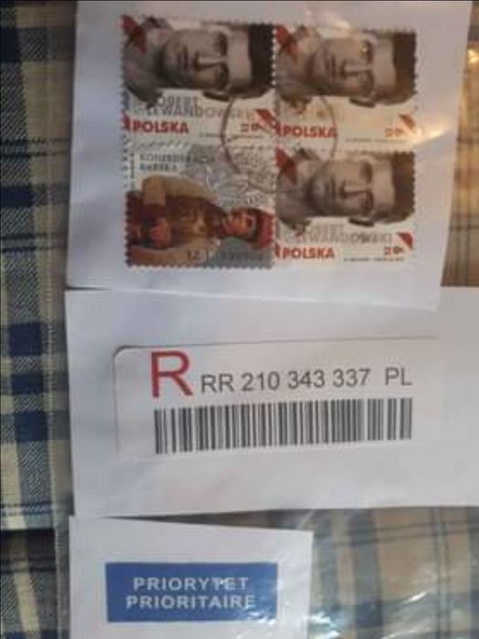 4 Selos Postal Robert Lewandowski