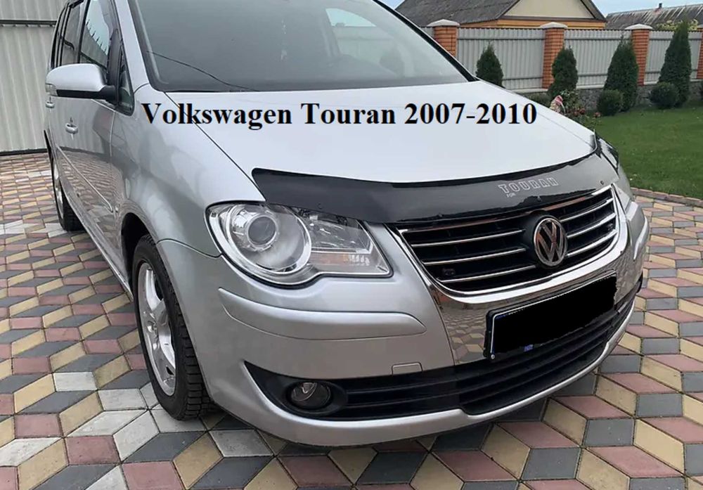 Дефлектор капота Volkswagen Touran мухобойка Туран (всі роки)