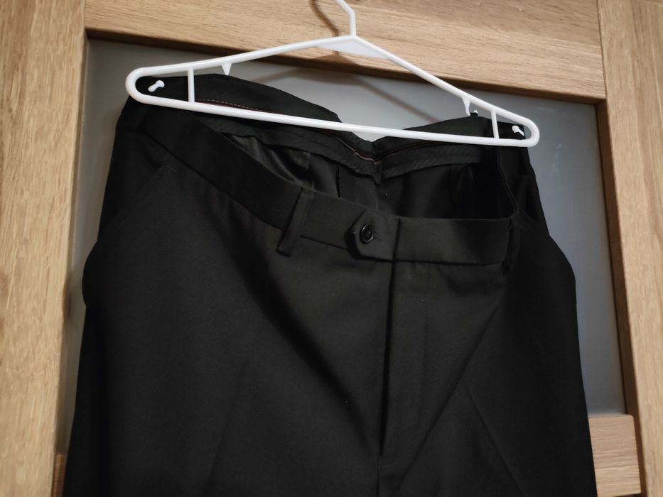 Spodnie garniturowe męskie XL