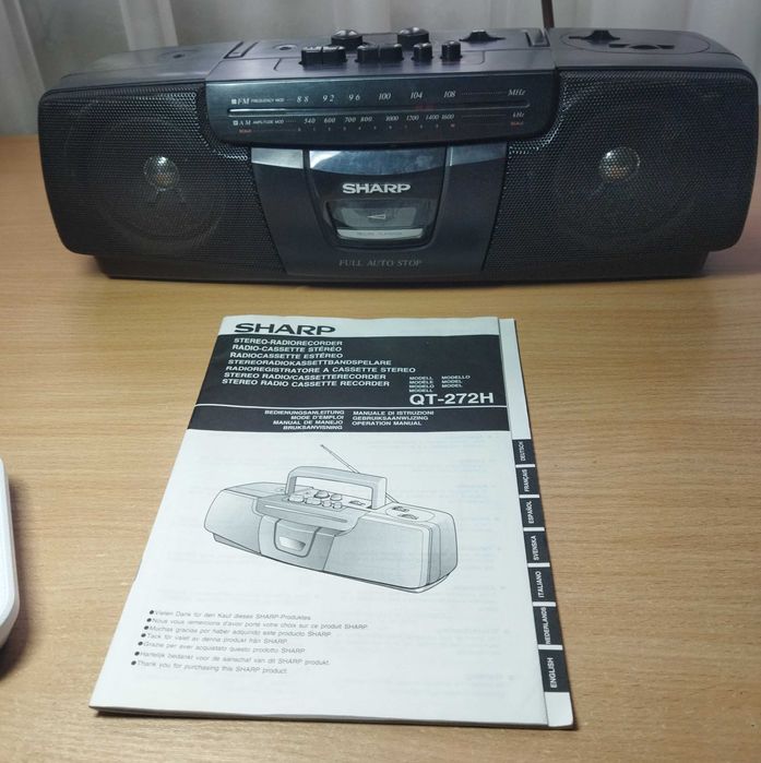 Стереомагнітола SHARP QT-272H