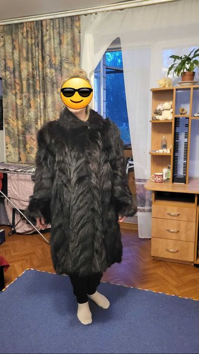 Шуба лисиця натуральна