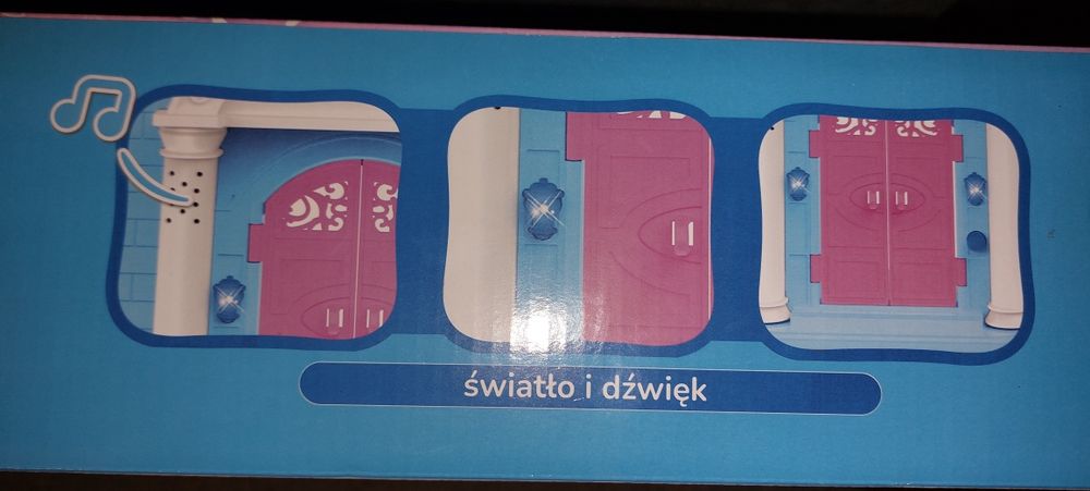 Duży domek z akcesoriami + lalka Elza