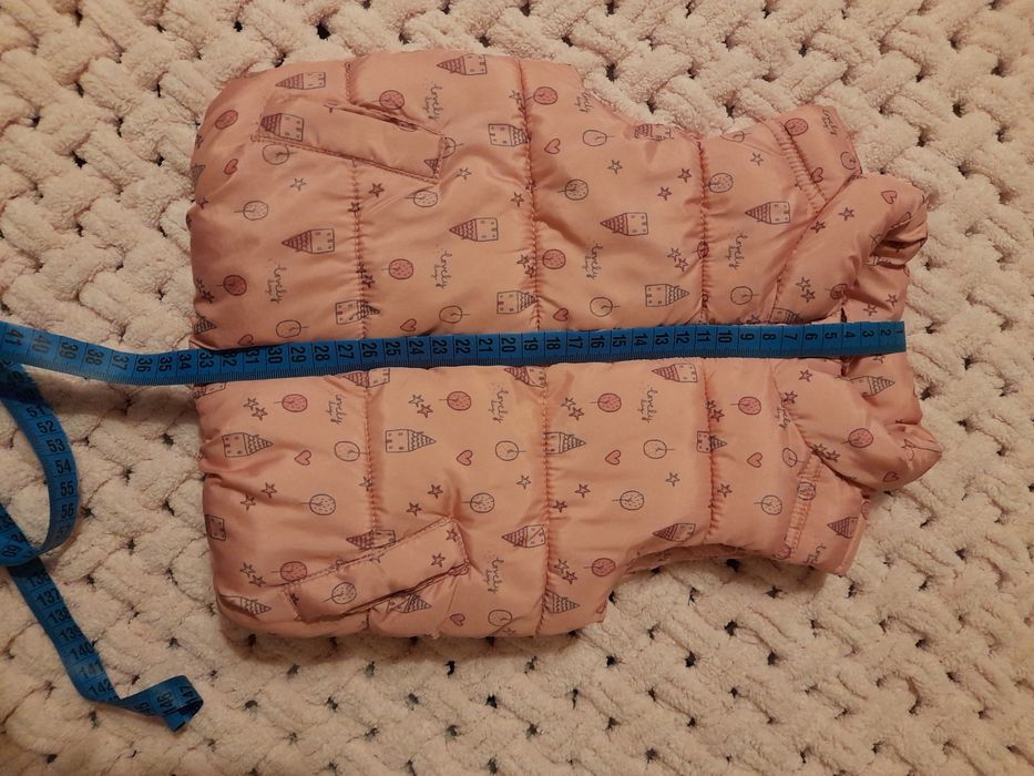 Желетка на дівчтнку 6-12м